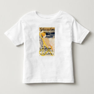 Camiseta Infantil Propaganda de poster de Henri de Toulouse-Lautrec