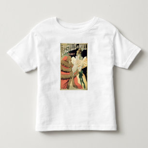 Camiseta Infantil Propaganda de poster do "pastilha mel" por Prunet,