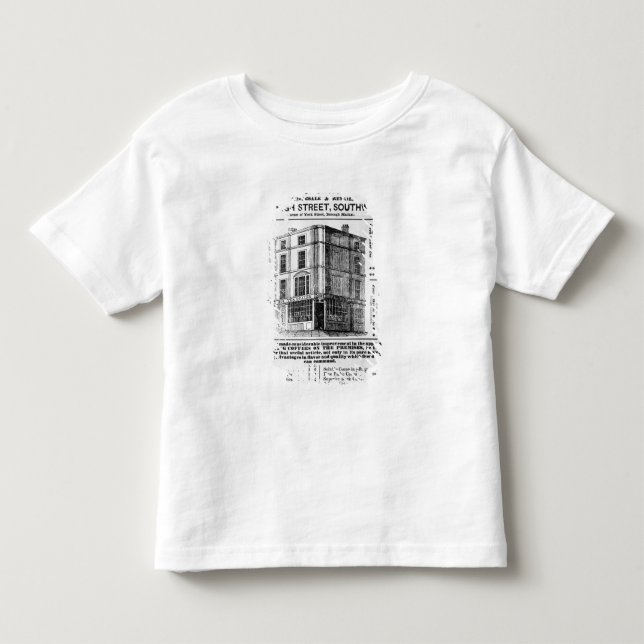 Camiseta Infantil Propaganda para Robert Jones, chá (Frente)
