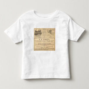 Camiseta Infantil Propagandas de New York
