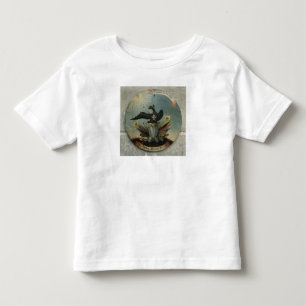 Camiseta Infantil Protetor de um oficial prussiano, 1764