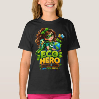 Camiseta Infantil Protetor do Planeta Eco Herói