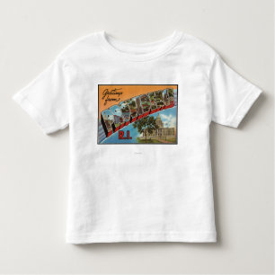 Camiseta Infantil Providência, Rhode - ilha (construção principal)