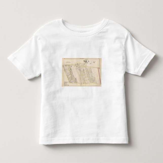 Camiseta Infantil Providência Rhode - mapa 2 da ilha (Frente)