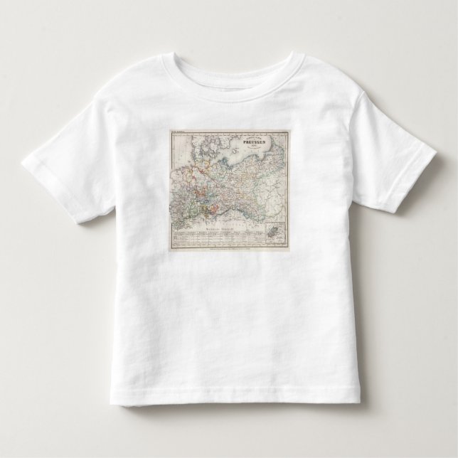 Camiseta Infantil Prússia, suiça (Frente)