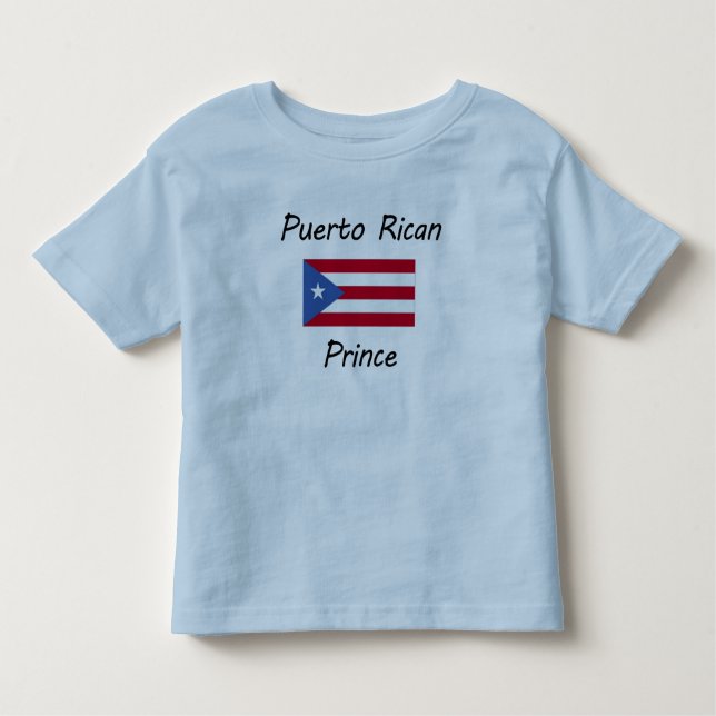 Camiseta Infantil Puerto Rican Prince (Frente)
