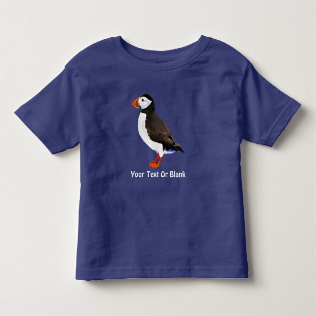 Camiseta Infantil Puffin Atlântico (Frente)