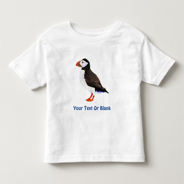 Camiseta Infantil Puffin Atlântico (Frente)