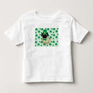 Camiseta Infantil Pug St. Patrick’s Day