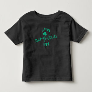 Camiseta Infantil Pulso do Pulso do Pulso do Dia de São Patrício Fel