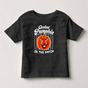 Camiseta Infantil Pumpkin mais fresco no sistema - Dia de as Bruxas