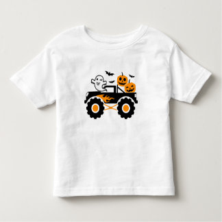 Camiseta Infantil Pumpkin Monster Truck