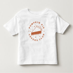 Camiseta Infantil Pumpkin Pie Lovers Club