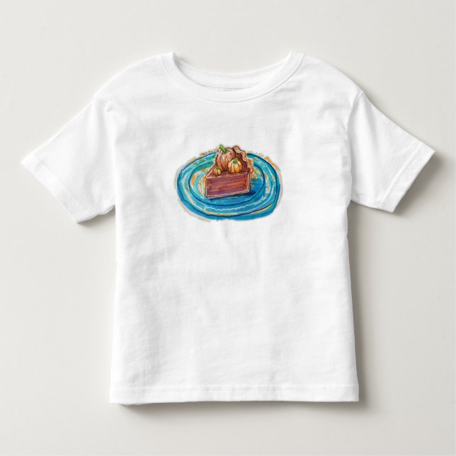 Camiseta Infantil Pumpkin Pie Slice (Frente)
