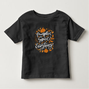 Camiseta Infantil Pumpkin Spice Tudo