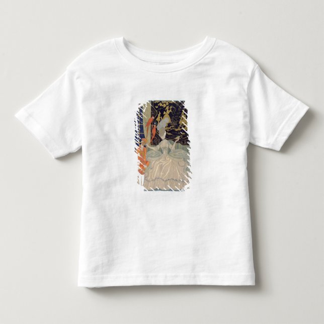 Camiseta Infantil Punindo a página (litho da cor) (Frente)