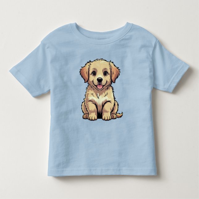 Camiseta Infantil Puppy dog  (Frente)