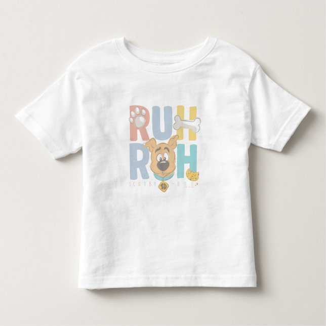 Camiseta Infantil Puppy Scooby-Doo "Ruh Roh" (Frente)