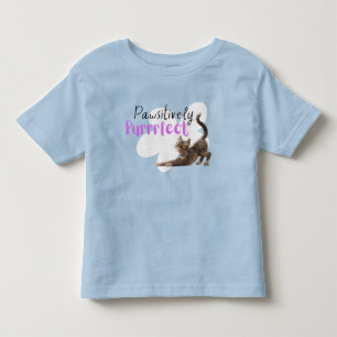Camiseta Infantil Puro Pawsitivamente