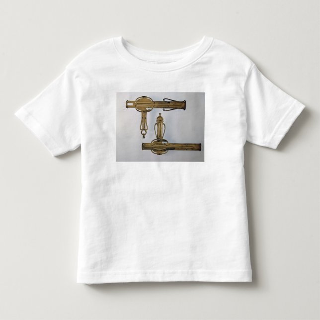 Camiseta Infantil Puxadores da porta, 1898-99 (Frente)