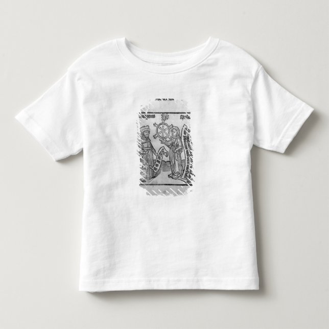 Camiseta Infantil Pythagoras e música (Frente)