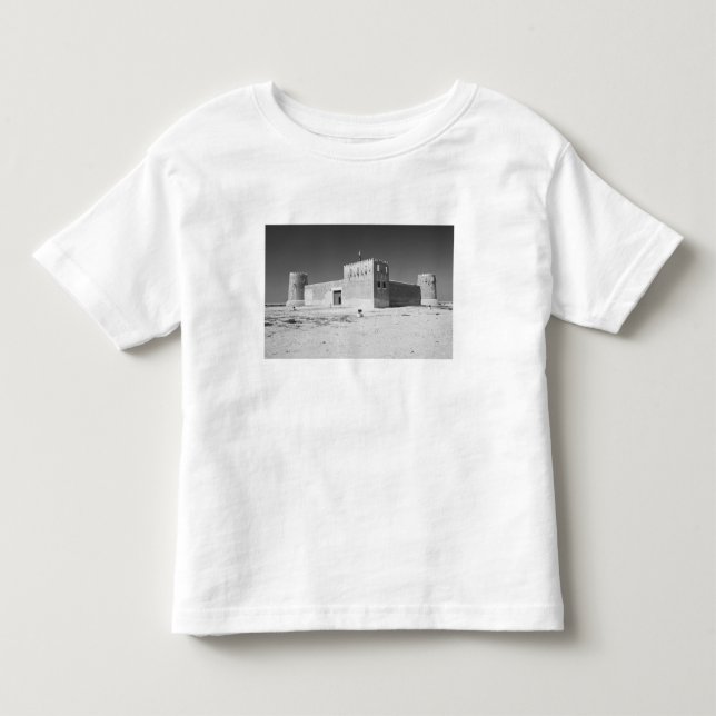 Camiseta Infantil Qatar, Al Zubarah. Al-Zubara Fort (b.1938) agora (Frente)