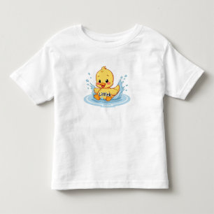 Camiseta Infantil Quack Quack! Eu sou a Daisy, o Patinho!