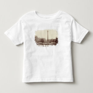 Camiseta Infantil Quadrado de Trafalgar, Londres (foto do sepia)