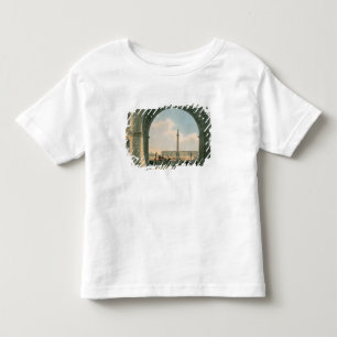 Camiseta Infantil Quadrado do palácio, vista do arco do exército