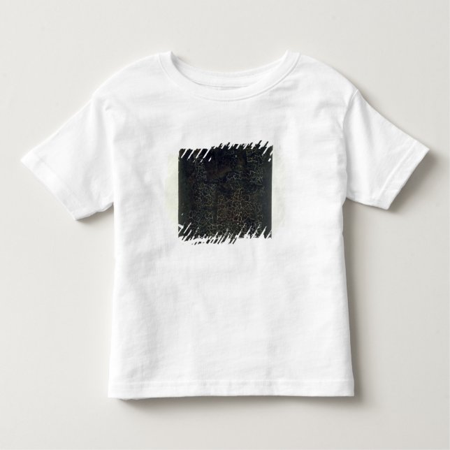 Camiseta Infantil Quadrado preto (Frente)