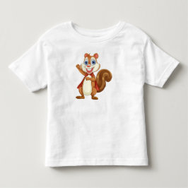 Camiseta Infantil Quadrícula de desenho adorável Fine Jersey