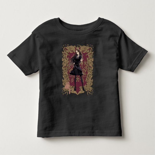 Camiseta Infantil Quadro de Ornamentado Hermione Granger (Frente)