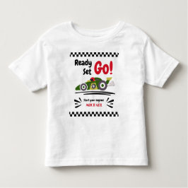 Camiseta Infantil Qualquer Idade Aniversário Pronto Conjunto Vai Cor