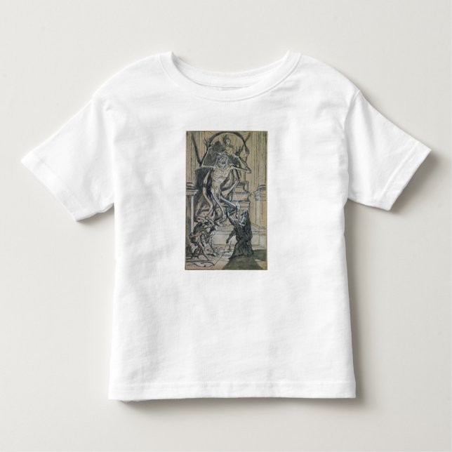 Camiseta Infantil Quatro ladrões graves despertam um fantasma (Frente)