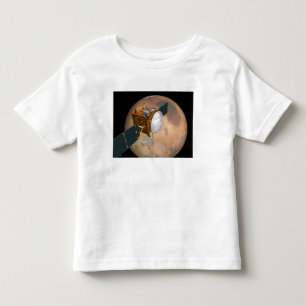 Camiseta Infantil Que orbita 2 das telecomunicações de Marte