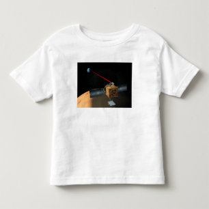 Camiseta Infantil Que orbita das telecomunicações de Marte