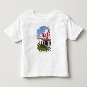 Camiseta Infantil Quebec, Canadá. Hotel Histórico Tadoussac, 2