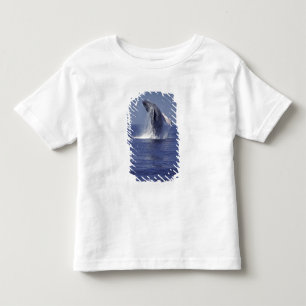 Camiseta Infantil Quebra de baleia-jubarte (Megaptera)