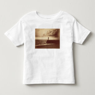 Camiseta Infantil Quebra-mar em Sete, c.1855 (impressão do albume d