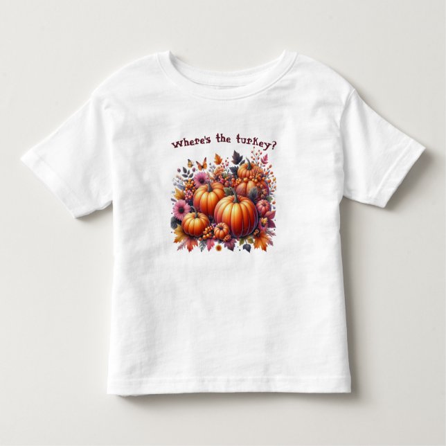 Camiseta Infantil Queda ou Ação de Graças (Frente)