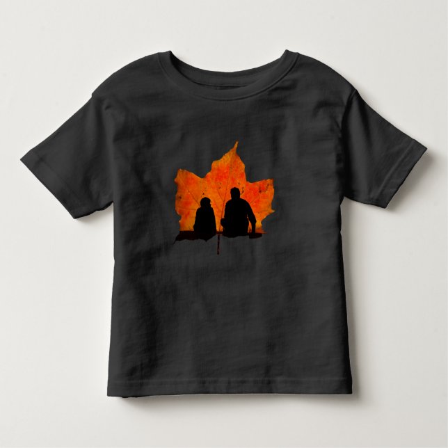 CAMISETA INFANTIL QUEDA SAI PAI E FILHO (Frente)