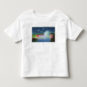 Camiseta Infantil Quedas da ferradura iluminadas na noite # 2