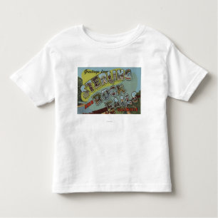 Camiseta Infantil Quedas da rocha - grandes cenas da letra