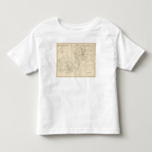 Camiseta Infantil Quedas de Hampton, castanhas-aloiradas