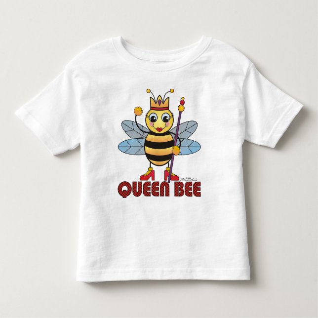 Camiseta Infantil Queen Bee Toddler Shirt (Frente)