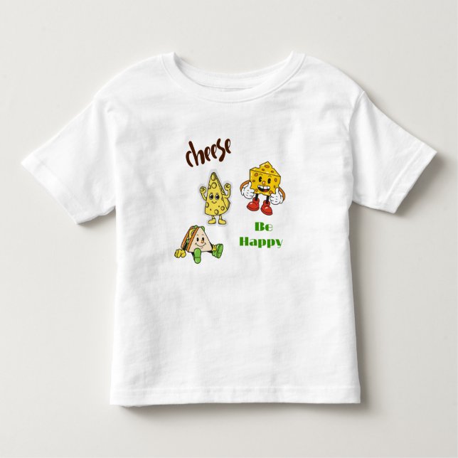 Camiseta Infantil Queijo (Frente)