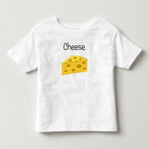 Camiseta Infantil Queijo de queijo