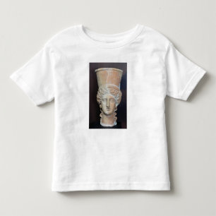 Camiseta Infantil Queimador de incenso da cabeça de uma fêmea