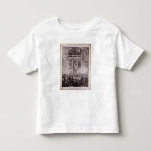 Camiseta Infantil Queimadura do teatro do anel, Viena