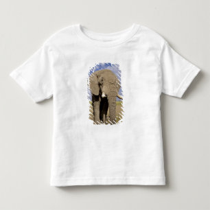 Camiseta Infantil Quênia: Parque Nacional de Amboseli, elefante mach